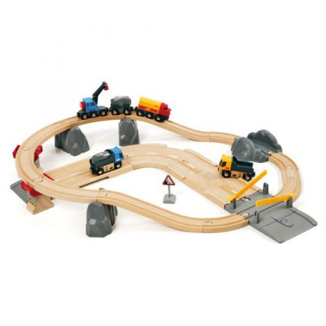 Set Şină Tren Încărcare Brio, 32 Piese - imagine 9