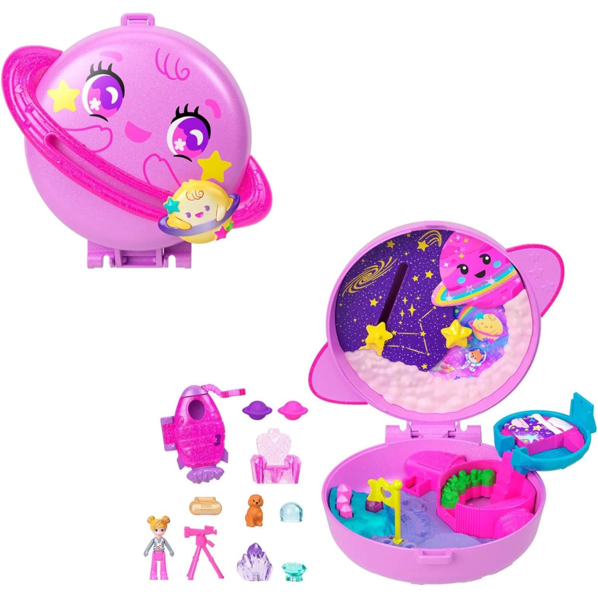 Polly Pocket Planet Polly - Aventură Spațială Portabilă