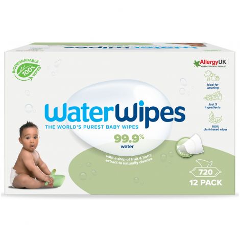 WaterWipes Soapberry 720 buc Biodegradabile