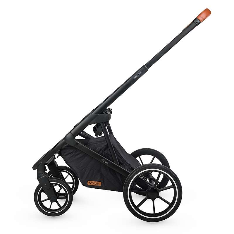 Coccolle Nessia 2in1, Roti Cauciuc, Negru - imagine 6