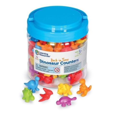 Set Dinozauri Learning Resources - 72 Piese - imagine 2