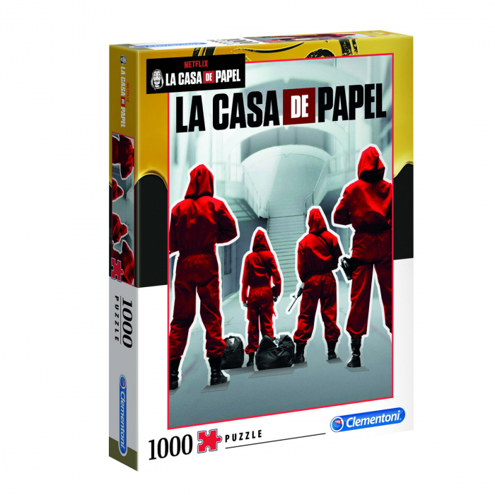 Puzzle La Casa De Papel 1000 Piese Clementoni