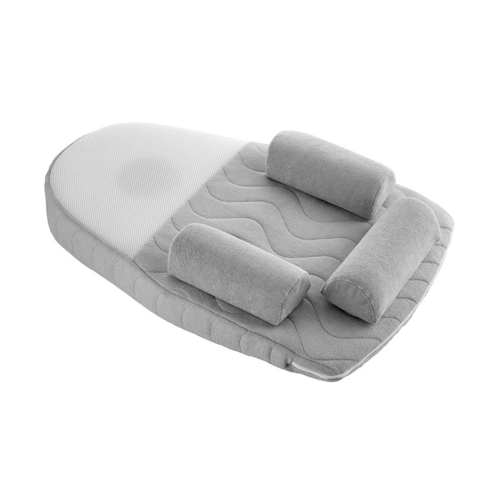 Salteluta Plan Inclinat BabyJem Velvet Grey - imagine 4