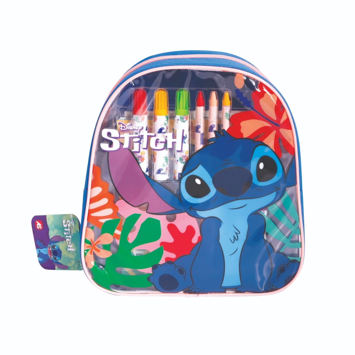 Set Desen în Rucsac Disney Stitch - Creativitate Portabilă