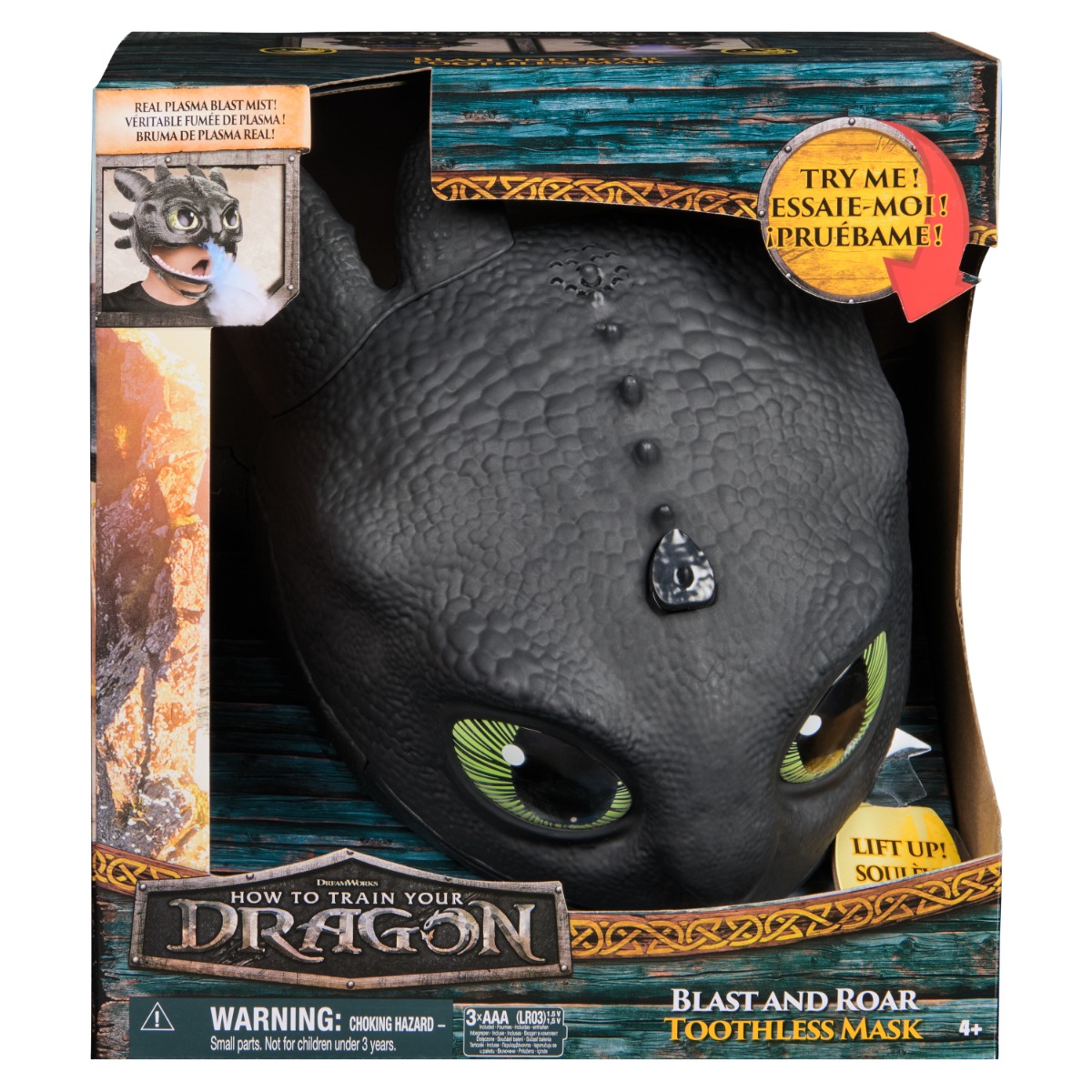 Masca Interactivă Toothless Blast and Roar DreamWorks