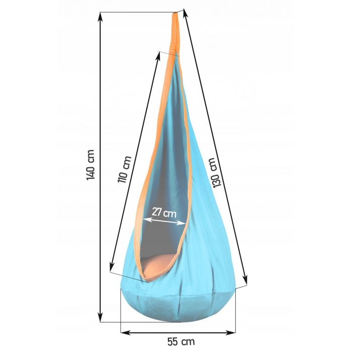 Hamac Cocoon Neo-Sport pentru copii | Interior/Exterior - imagine 3