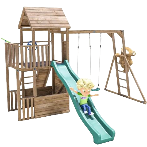 BalconyFort™ Dunster House - Tobogan 2.9m + 2 Leagane