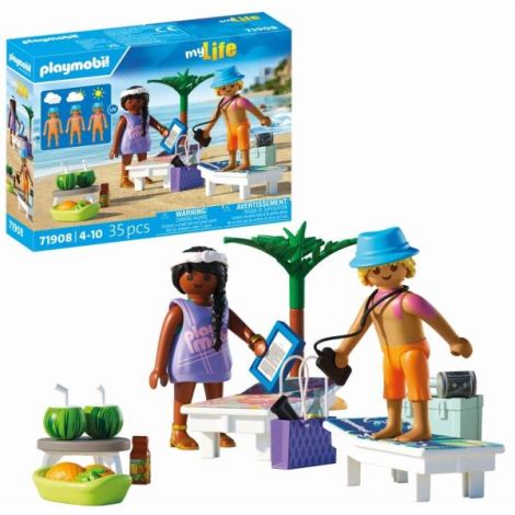 Playmobil Cuplu Tineri Plajă | Jucărie Rol