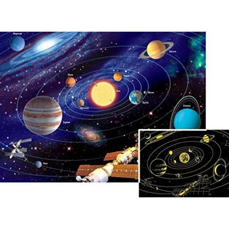 Puzzle Sistem Solar Ravensburger 500 piese