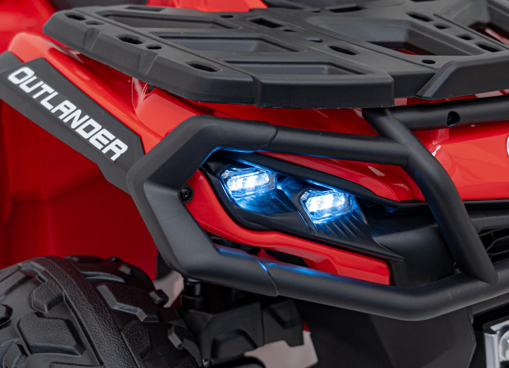ATV Electric Can-Am Outlander 4x4 Red - Ramiz - imagine 6