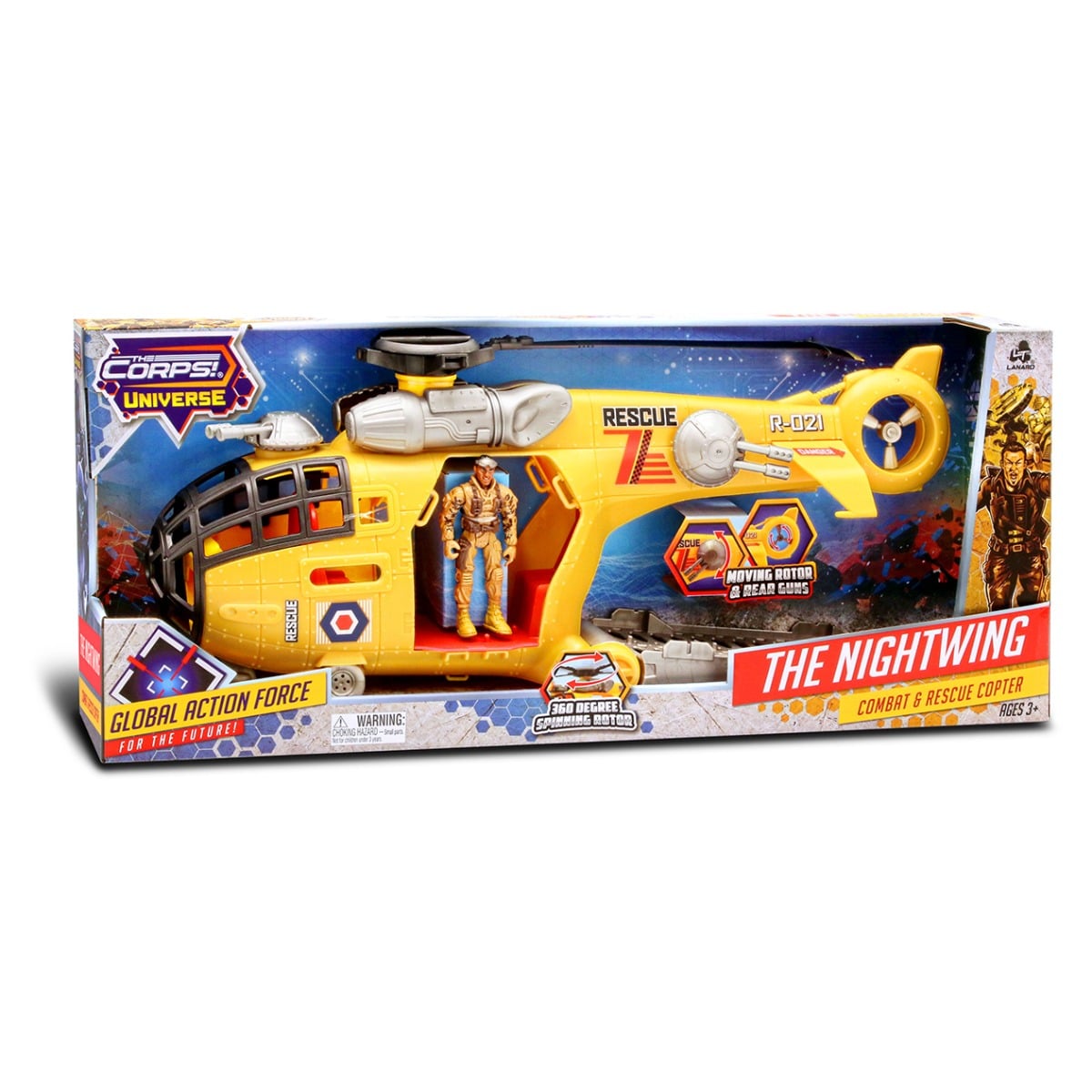 Set Elicopter Nightwing The Corps | Lanard Toys