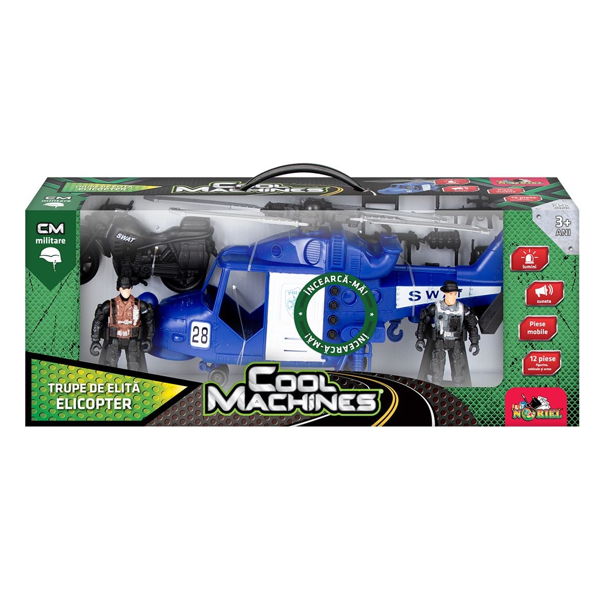 Trupe de Elita Cool Machines Elicopter cu Sunete si Lumini