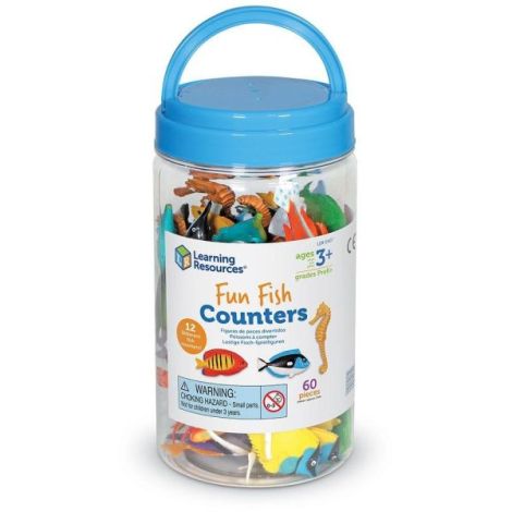Learning Resources Set Sortat Pești, 60 Piese - imagine 6