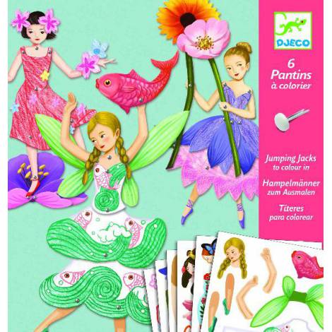 Djeco Zâne în mișcare - Set Creativ 6-9 Ani