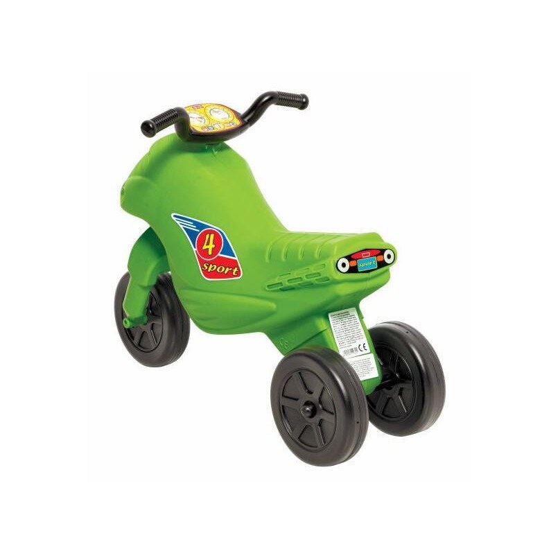 Tricicleta Dohany Mini SuperBike Verde, 2-4 Ani - imagine 3
