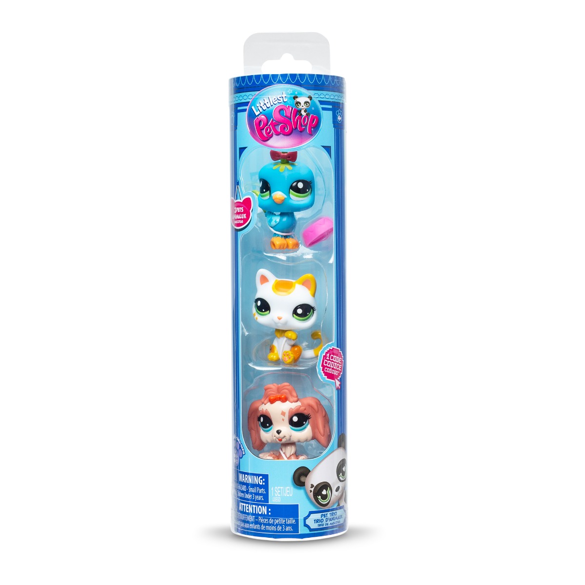 Set 3 Figurine Littlest Pet Shop City Vibes