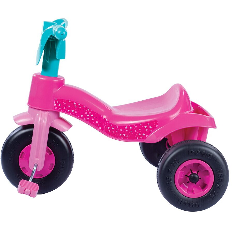 Tricicleta Dolu Unicorn, cu cosulet, roz