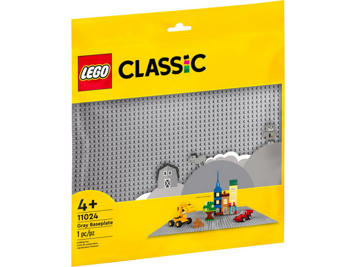 LEGO Classic Placă de Bază Gri 11024 - Construcție Creativă