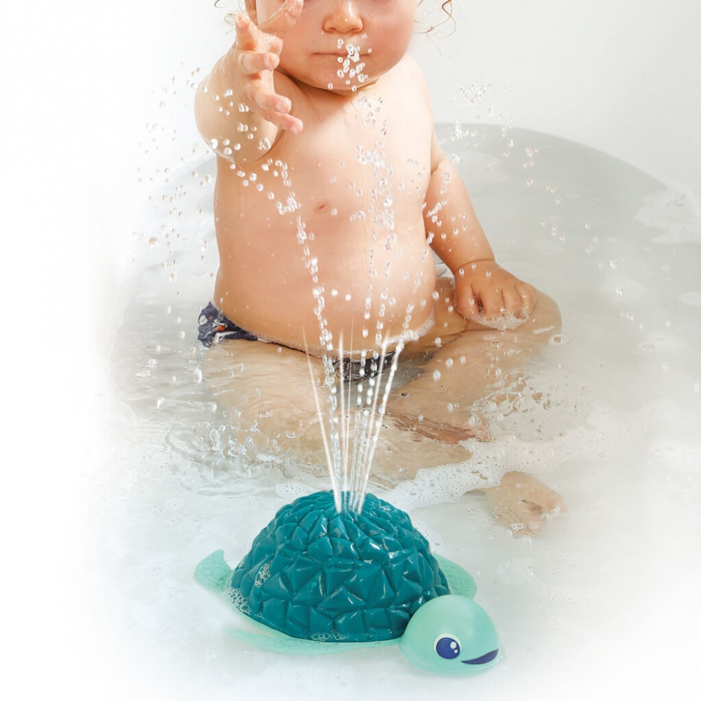 Testoasa Luminoasa Ludi | Jucarie Baie Interactiva - imagine 2