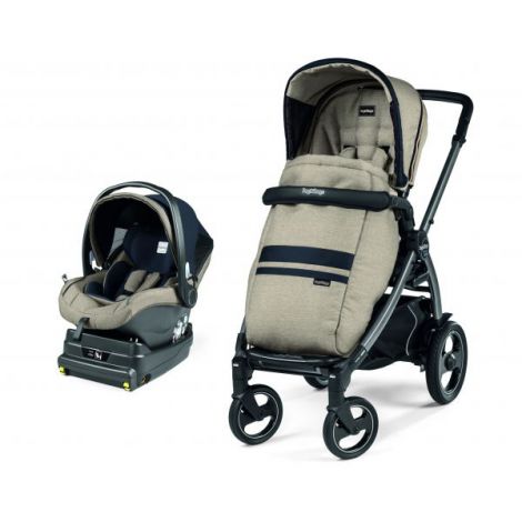 Carucior 2in1 Peg Perego Book 51 i-Size, Luxe Ecru