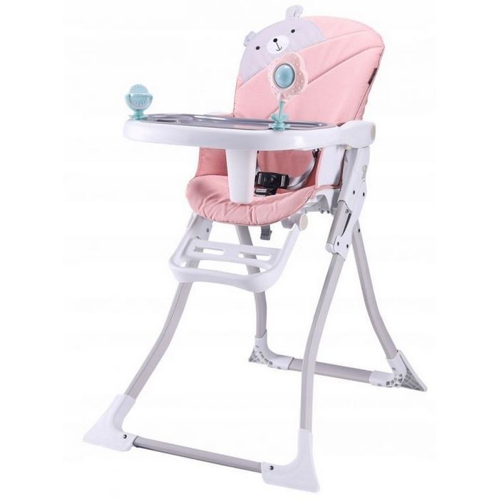 Scaun de Masa Ecotoys Roz, Reglabil si Pliabil - imagine 4