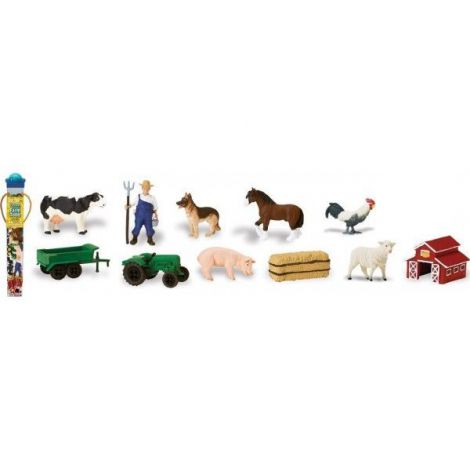 Tub 11 Figurine Fermă Safari Ltd | Non-Toxic - imagine 2