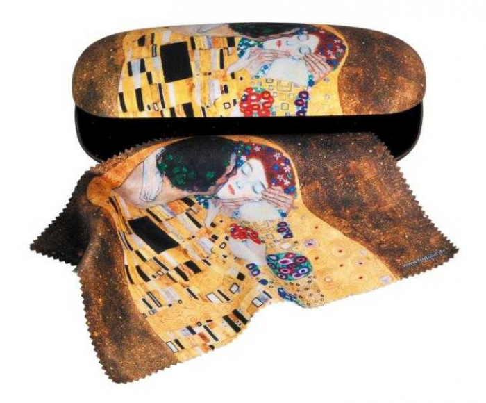 Etui ochelari Klimt Sarutul Fridolin