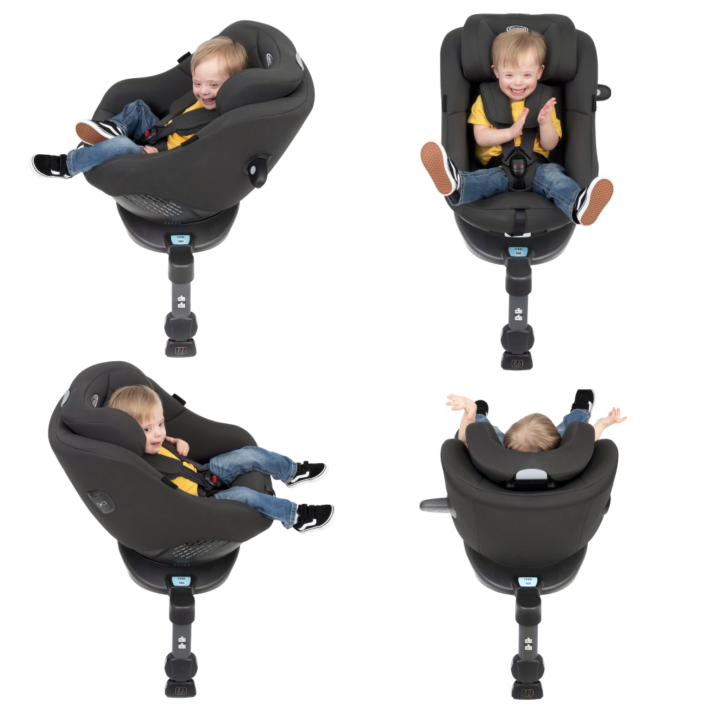Scaun Auto Graco Turn2Me 360° i-Size Navy - imagine 7