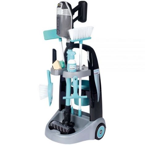 Smoby Set Curatenie cu Aspirator Electronic