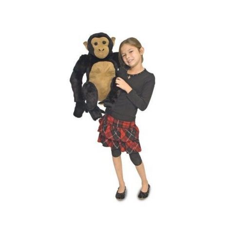 Cimpanzeu Plus Melissa & Doug | Jucărie Gigant Premium - imagine 3