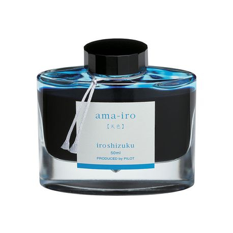 Cerneală Pilot Iroshizuku Cer Senin, 50 ml, Albastru