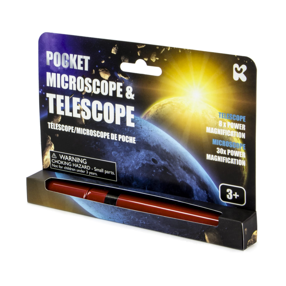 Microscop Telescop Keycraft 2in1 Educativ