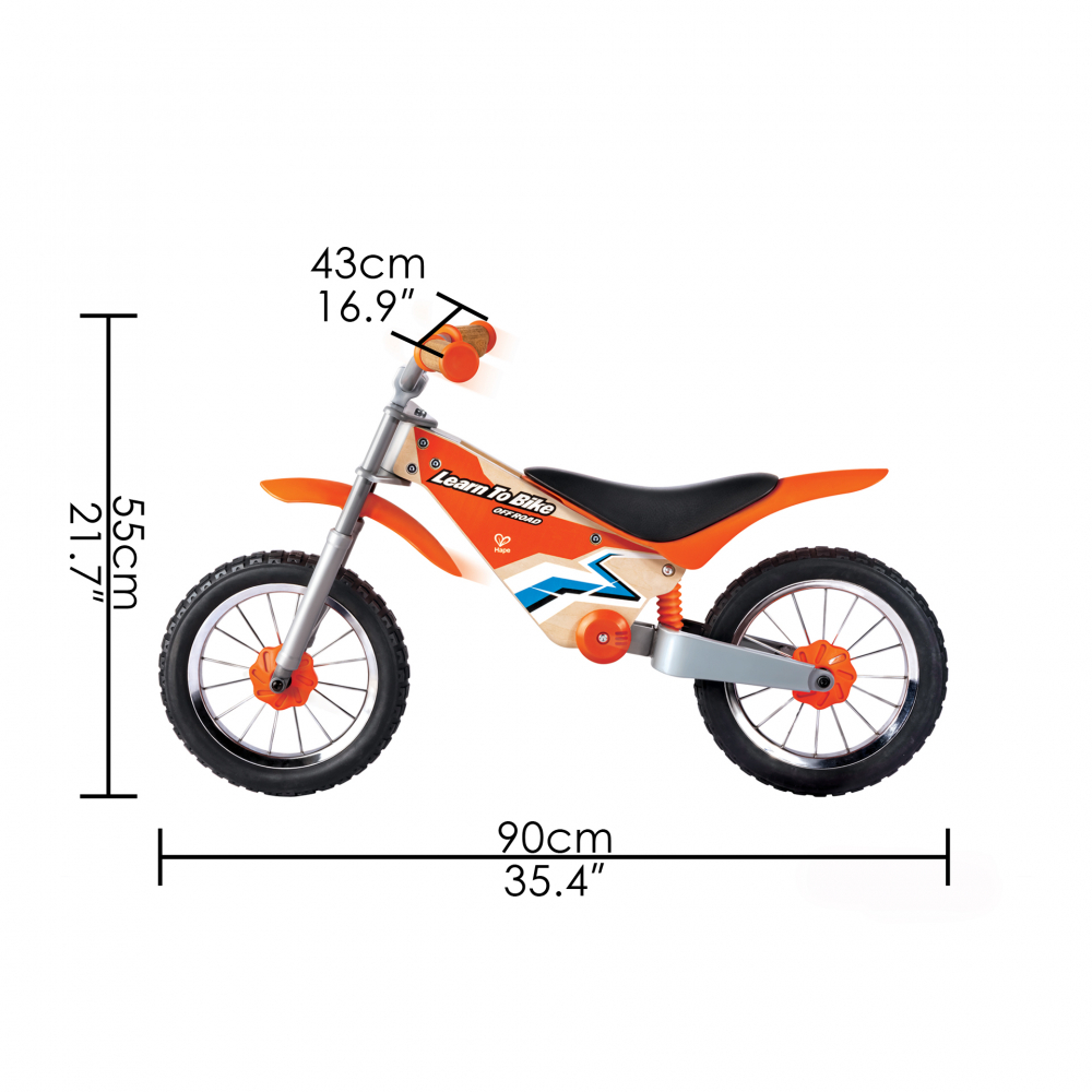 Bicicletă Echilibru Hape Off-Road - imagine 4
