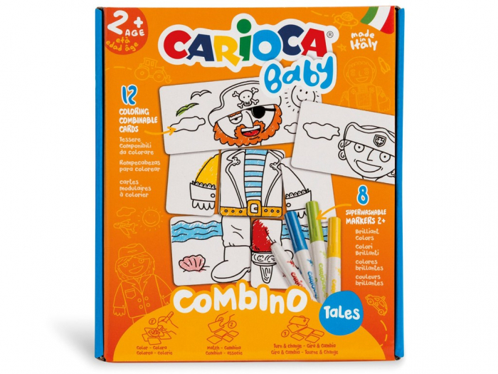 Carioca Baby 2+ Tales Set Creativ | Non-toxic