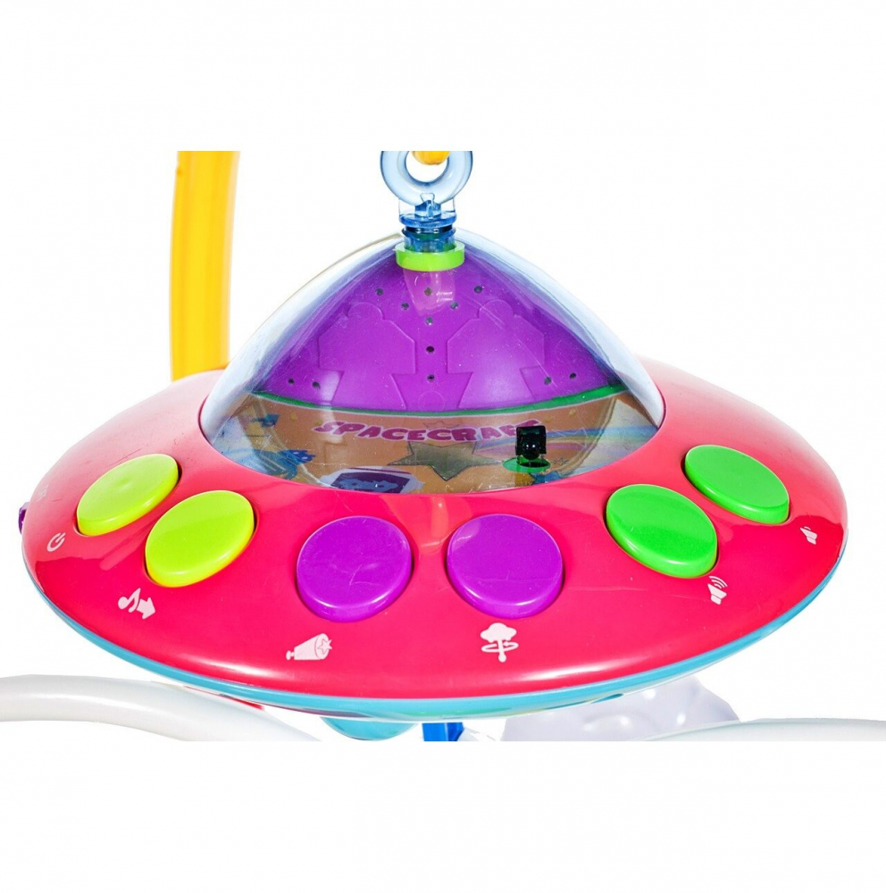 Carusel Muzical MalPlay Ozn cu Proiector și Telecomandă - imagine 10
