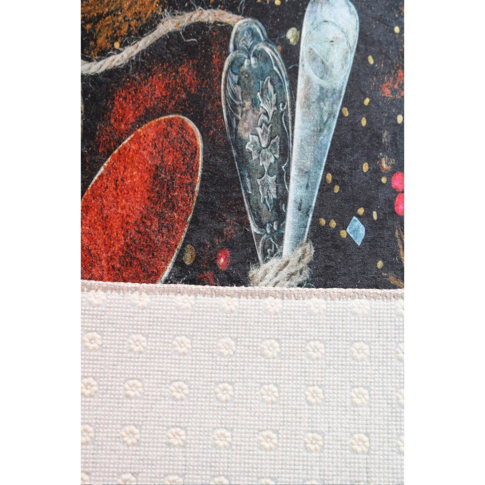 Covor Bucătărie Antiderapant Spice Black | Chilai Home - imagine 4
