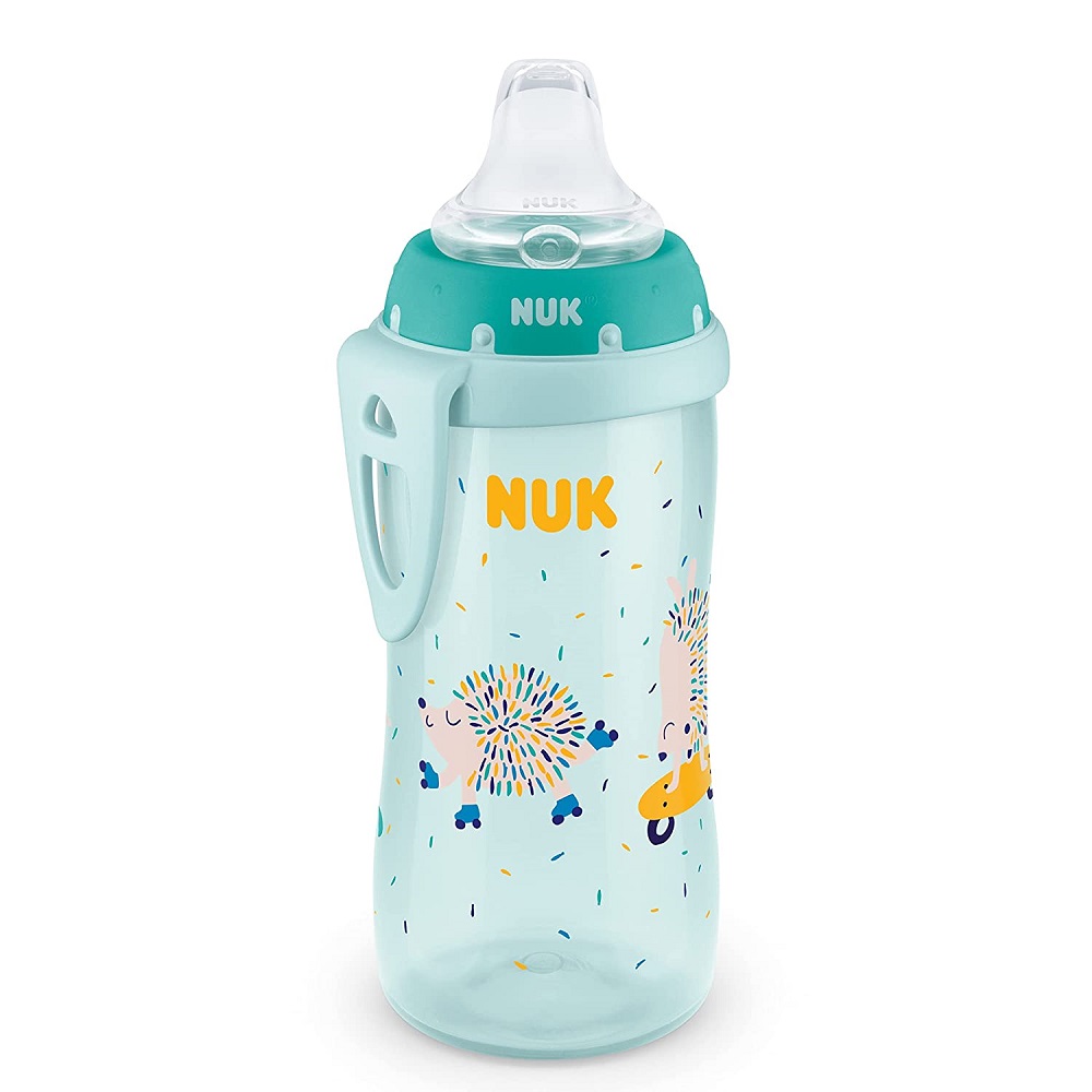 Cana Nuk Active 300 ml Verde, Adaptor Silicon