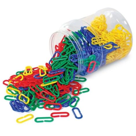 Linknlearn 500 Verigi 4 Culori Learning Resources