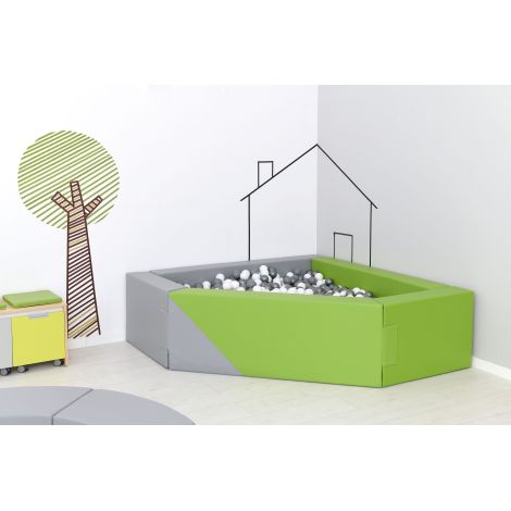 Piscina Bile Triunghiulară Moje Bambino 2000pcs - imagine 5