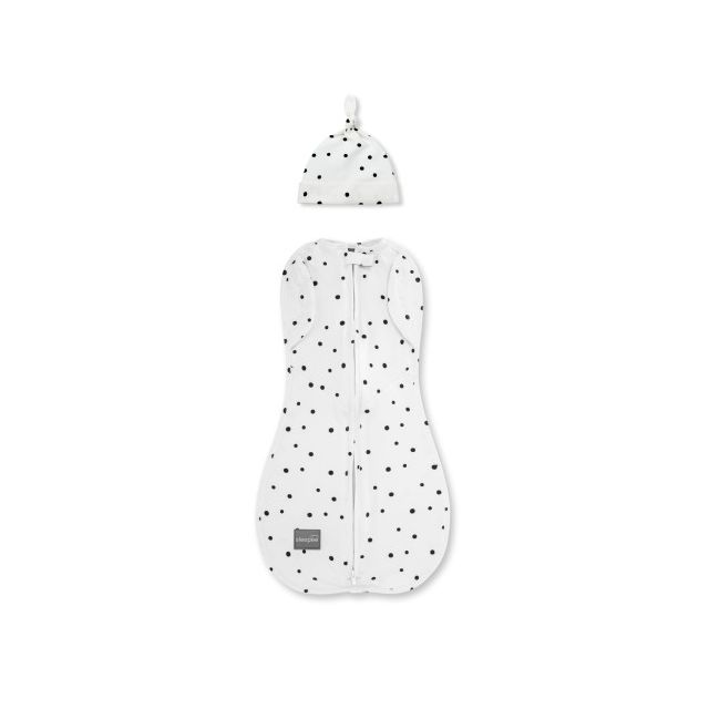 Saculet Swaddle Nor Pufos + Caciulita - Confort Si Siguranta - imagine 2