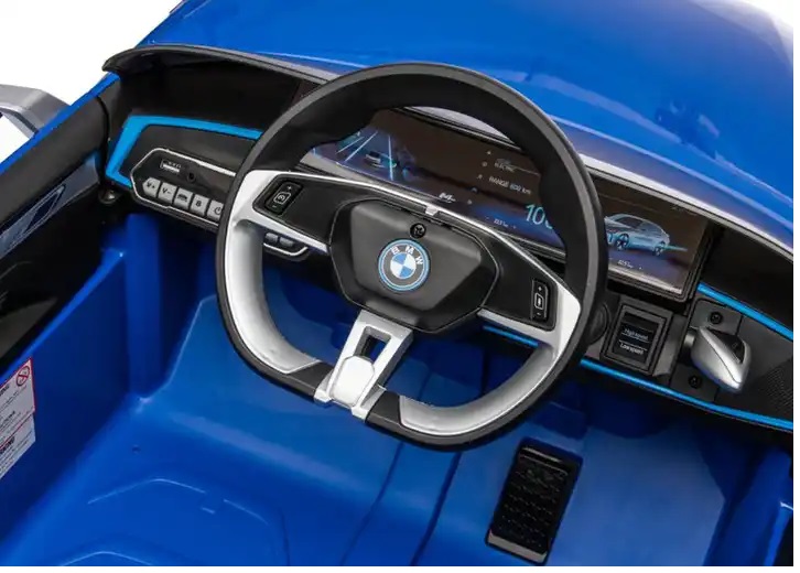 Mașinuță Electrică BMW I4 Black 12V - imagine 4