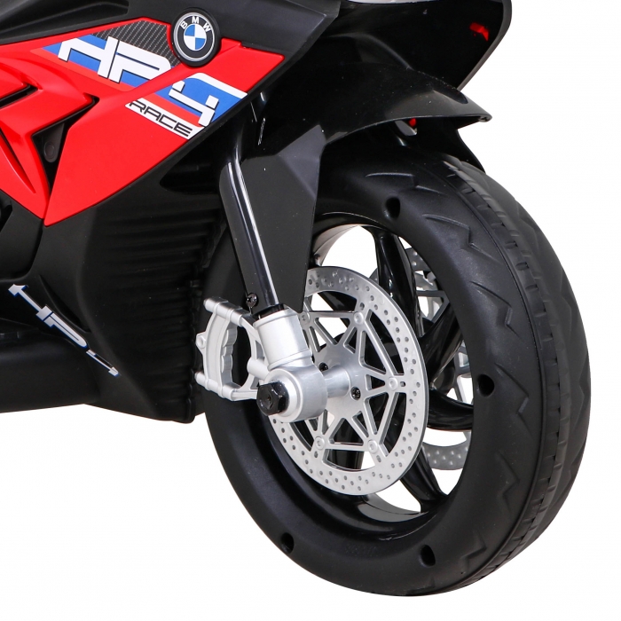 BMW HP4 Motocicleta Electrica Copii Rosu - imagine 7
