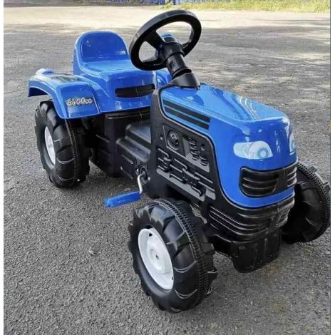 Tractor cu Pedale Dolu 8045 Albastru 3 ani+ - imagine 6