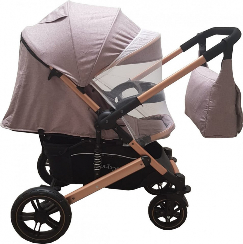 Carucior Baby Care Pro 512 - Premium Gri cu Suspensii