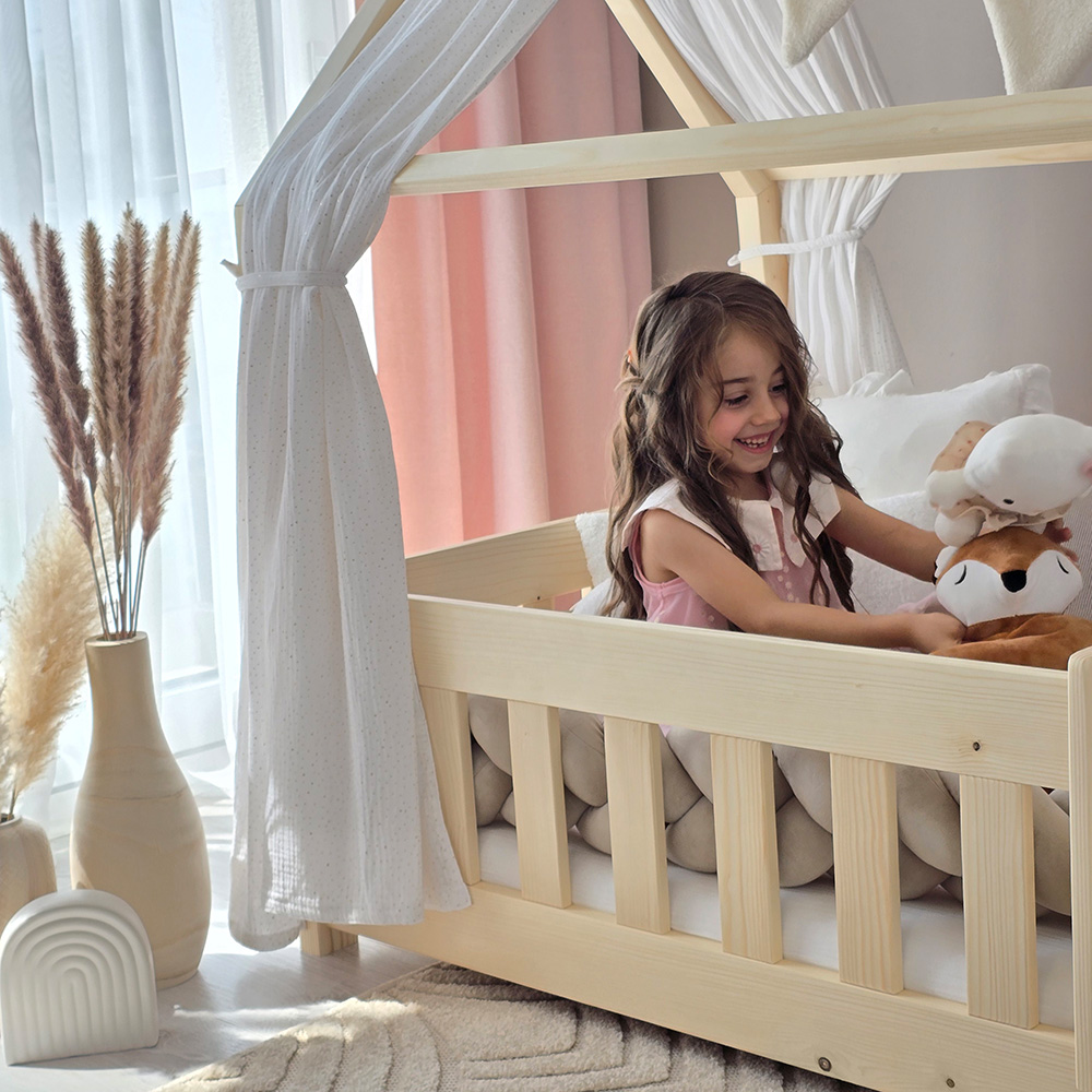 Pat Montessori Casuta LittleAmy - Siguranta si Functie - imagine 5