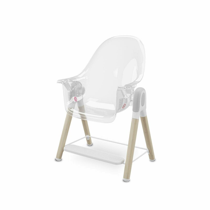 Scaun Masa Evolutiv Lionelo Maya, 3 Pozitii, Alb - imagine 7