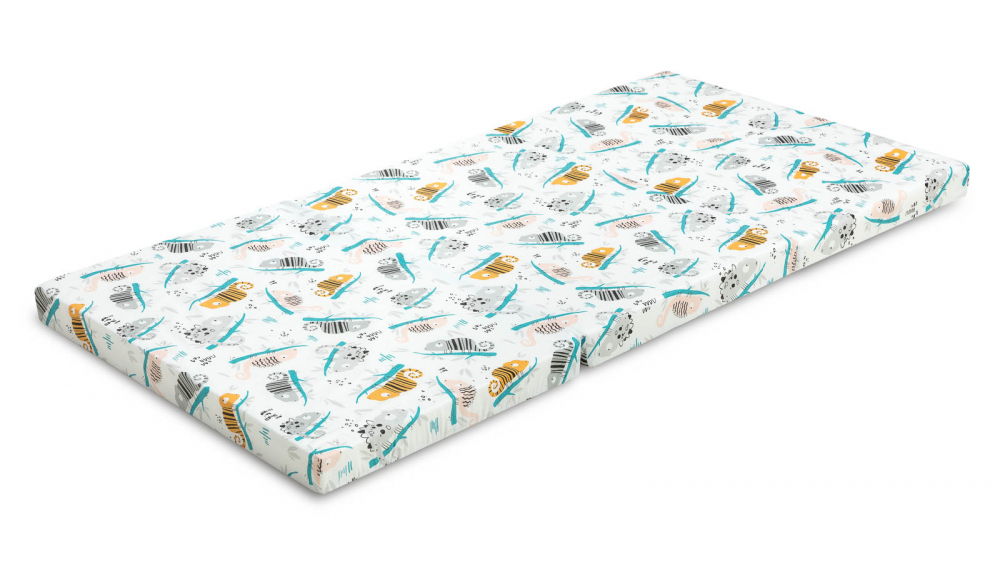Saltea Pliabilă Sensillo Husă Bumbac 120x60 - imagine 4