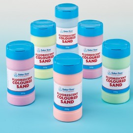 Nisip Colorat Fluorescent Baker Ross 350g
