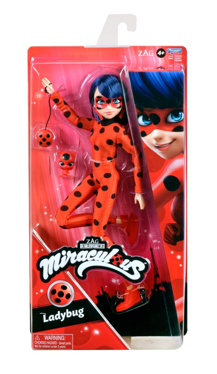 Papusa Ladybug Miraculous 30 cm, Zag Heroez