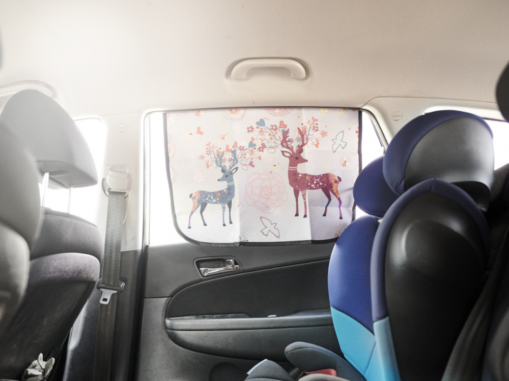 Parasolar Auto Magnetica Deer | Protectie UV - imagine 3